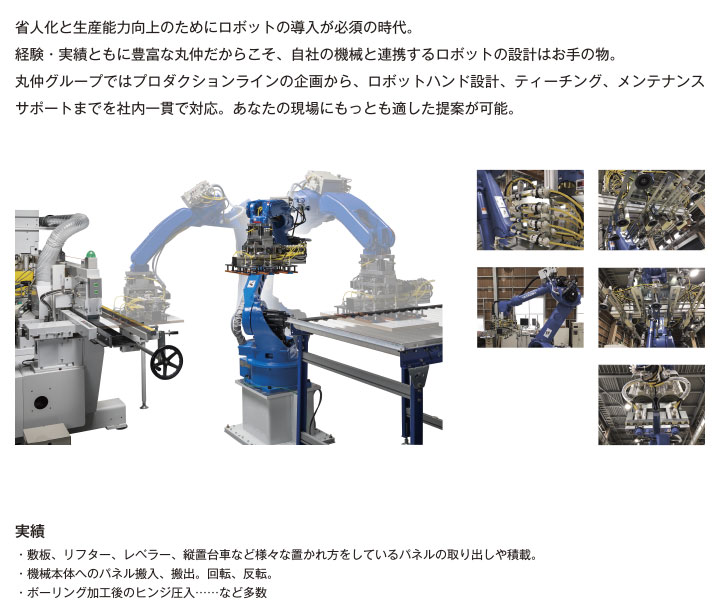 省人化と生産能力向上のためにロボット導入が必須の時代。